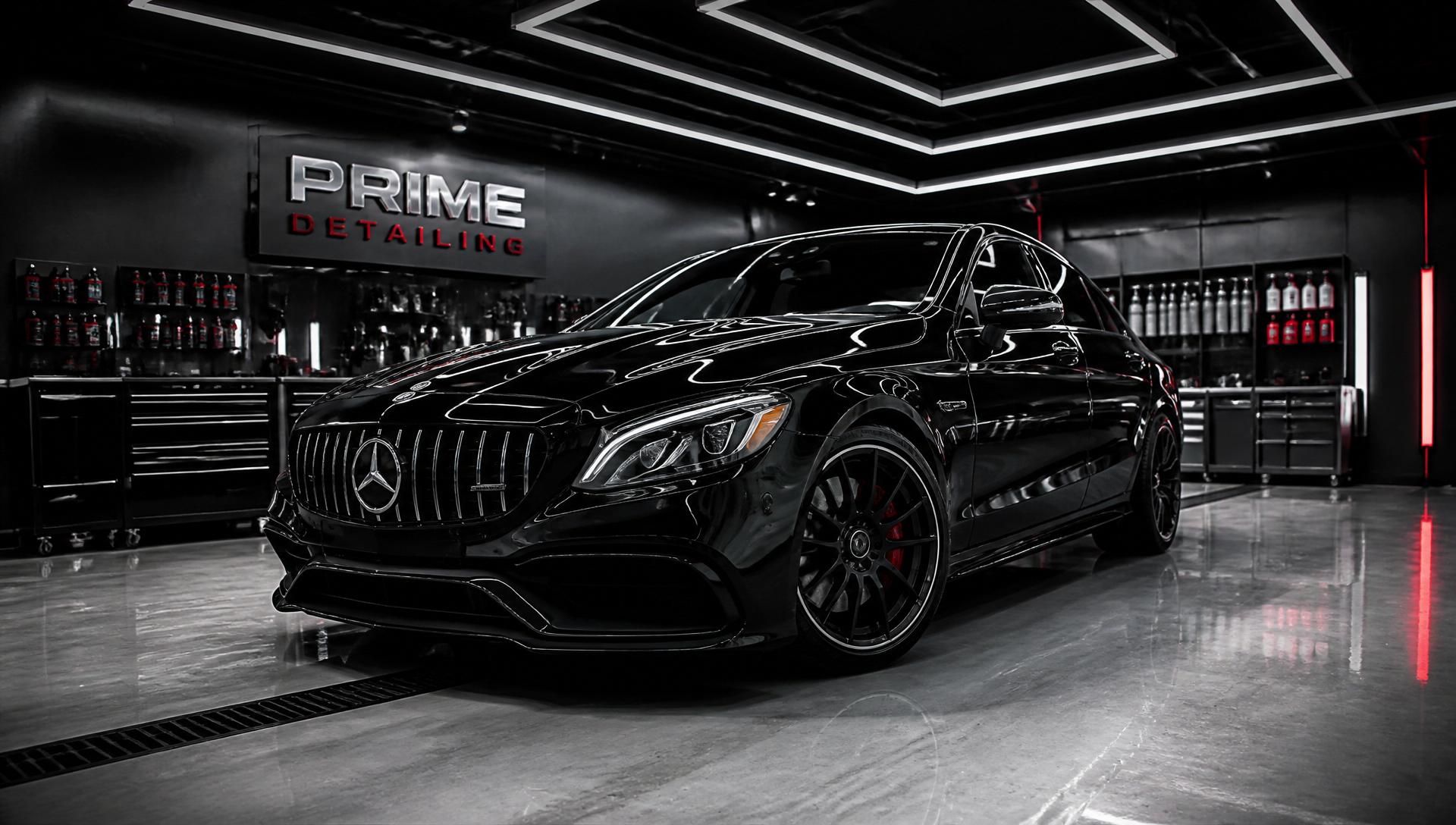 Car detailing background